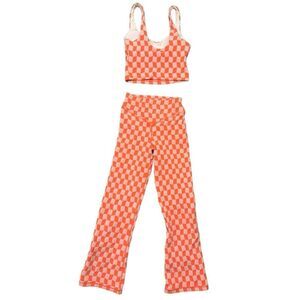 The Upside Checkered Two-Piece Set (XXS)
